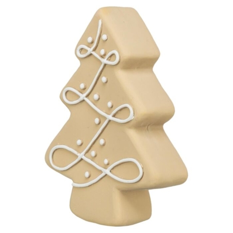 Hundelegetøj formet som et sødt juletræ