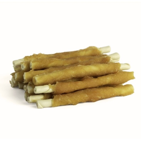 Skånsomme tyggestænger med kylling eller and