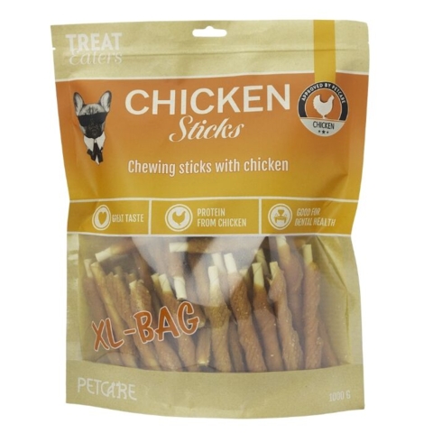 Smagfulde tyggeben med kylling, til hunde af alle hunderacer