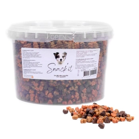 Små hjerteformede hundegodbidder som din hund vil elske.