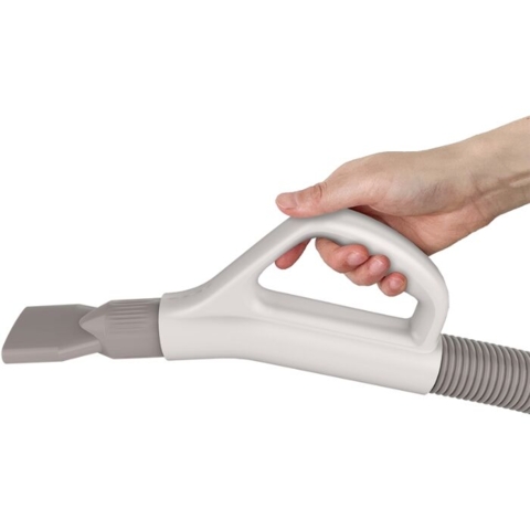 Let og ergonomisk håndtag giver god kontrol under tørringen af din hund