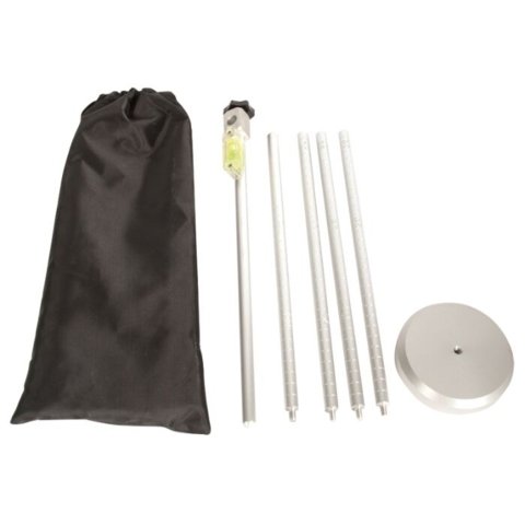 Sammenklappeligt højdemål til hunde – komplet sæt med opbevaringstaske