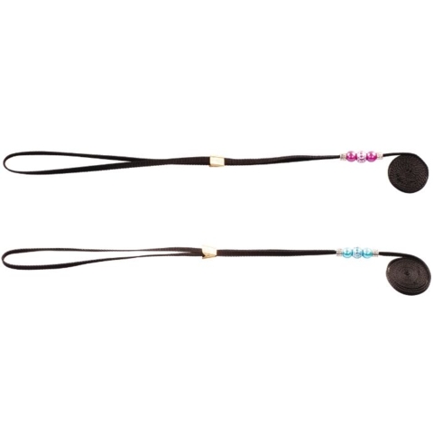 Show Leashes with pearls | Flere farver