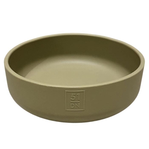 Grøn silikone hundeskål. Kan rumme 700 ml