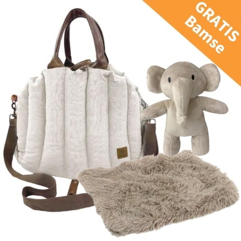 Ollipet hundetaske, bamse og hundetæppe. Det perfekte sæt til mindre hunde som skal med på tur.