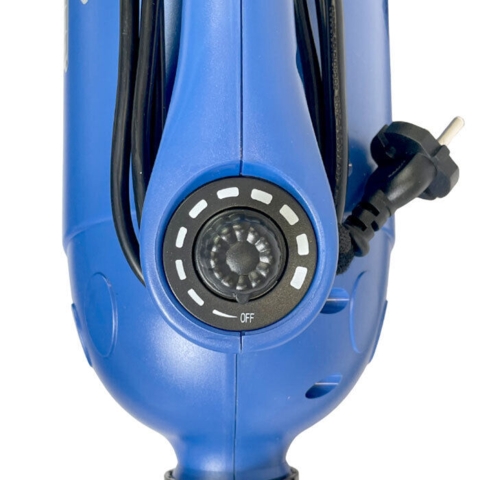 XPower bloweren har justerbar lufthastighed og motoropvarmet luft