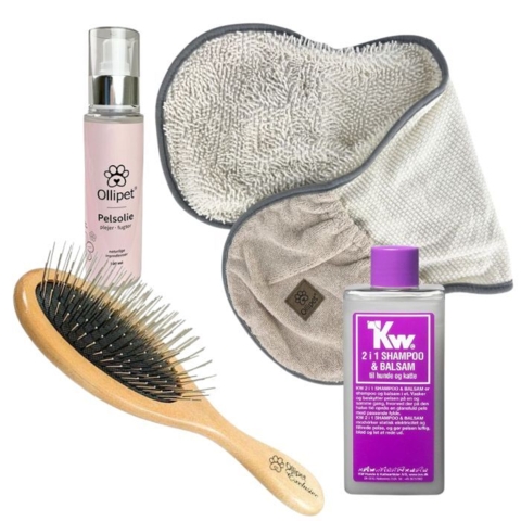 Pakketilbud | Komplet pelsplejesæt