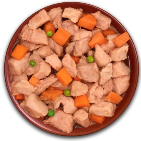 Vådfoder med frisk svinekød – Alpha Spirit Pork Stew giver din hund et nærende, naturligt måltid uden kunstige tilsætningsstoffer