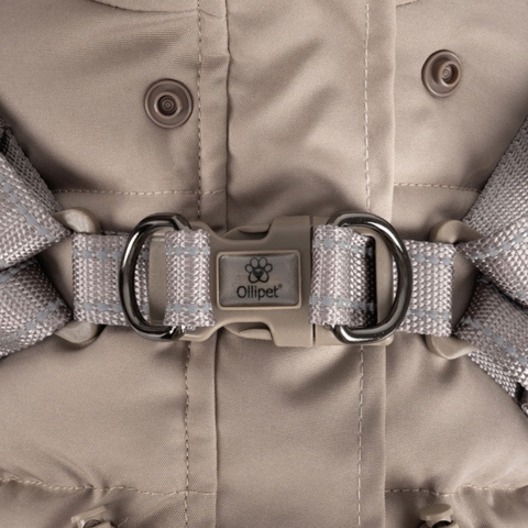 Ollipet Mini Grizzly Bear Flyverdragt med hætte