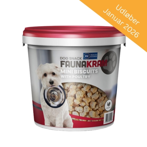 Små, lækre hundegodbidder fra Faunakram