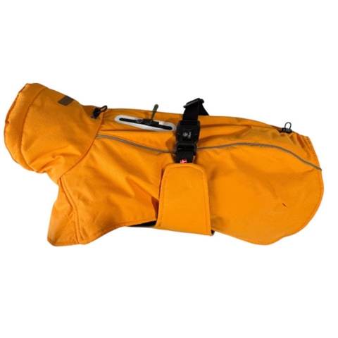 Orange Ollipet Alaska hundejakke til små og mellemstore hunde