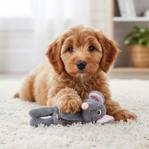 Sød bamse til mindre hunde