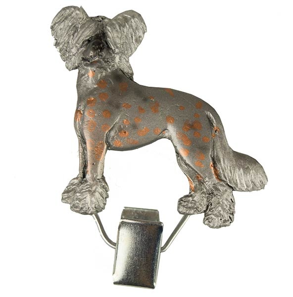 Nummerclips Chinese Crested