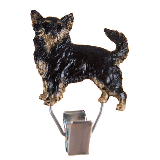 Nummerclips Race: Chihuahua Black and Tan