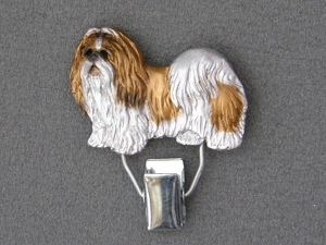 Nummerclips Race: Shih Tzu | Brun