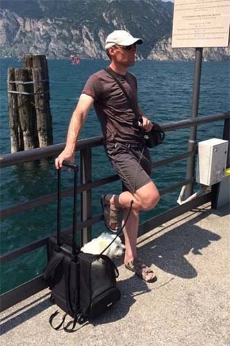 Doogy Rejse Rygsæk til hunde | praktisk rejse/ferietaske