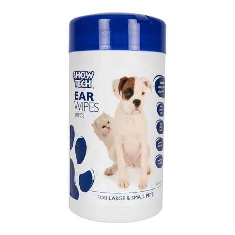 Show Tech ørerenseservietter 60 stk
