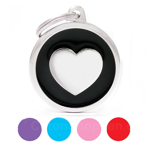 My Family | Hundetegn Classic Heart 3 cm.