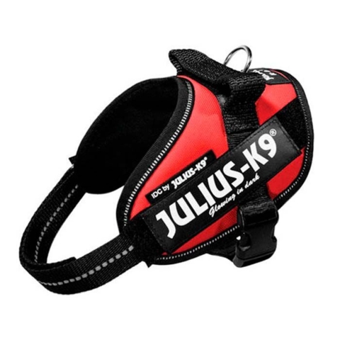 Julius K9 IDC hundesele I Rød