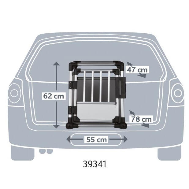 Transportboks i aluminium