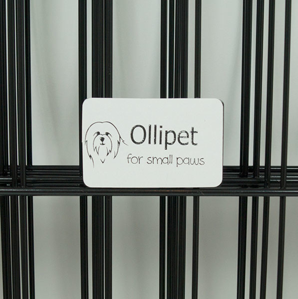 Ollipet hvalpegård | Med Ollipet logo