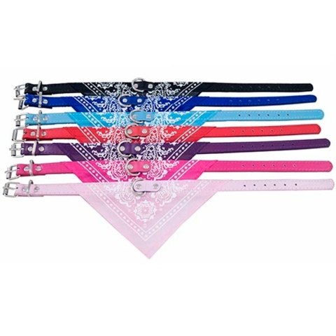 Halsbånd med tørklæde