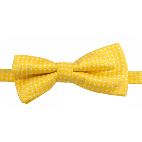 Butterfly med prikker | Dobbelt | Gul