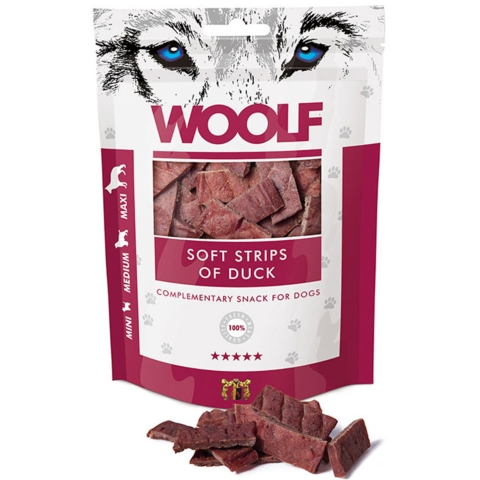 WOOLF Soft Strips of Duck | 100g