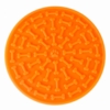 Silikone slow eat måtte | Fleksibel | Orange