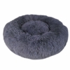 Soft Cloud Donut Hundeseng i Koksgrå giver god støtte til nakke og giver ro