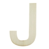 Træ bogstaver I Bogstavet J