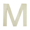 Træ bogstaver I Bogstavet M