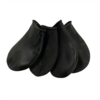 Blød gummi hundestøvle | Sort