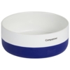 Blå mad- og vandskål med skridsikker bund