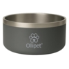 Ollipet Nordic Delight hundeskål i flot grå farve. Skålen er i rustfri stål