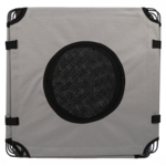 Kanvas hvalpegård i grå