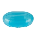 Silikone fingertandbørste til hunde | Med blå etui