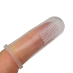 Silikone fingertandbørste til hunde