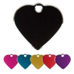 iMarc Hundetegn Hi line sølvkant | Hjerte