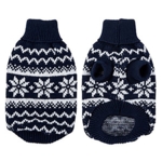 Hundesweater med snefnug