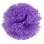 Pompom hårpynt lilla