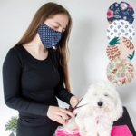 Justerbar stof mundbind | 3 lags | OUTLET