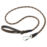 Hundesnor i slidstærkt polyesterreb med refleks