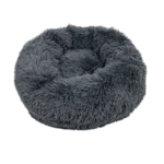 FLUFFY Donut hundeseng m. lynlås