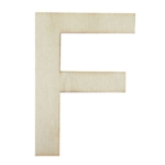 Træ bogstaver I Bogstavet F