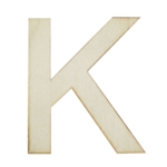Træ bogstaver I Bogstavet K