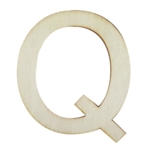 Træ bogstaver I Bogstavet Q