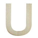 Træ bogstaver I Bogstavet U