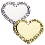 "Diamant" hundetegn Hjerte Large