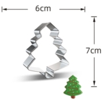 Ollipet bageform Juletræ